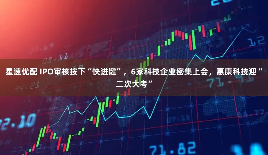 星速优配 IPO审核按下“快进键”，6家科技企业密集上会，惠康科技迎“二次大考”